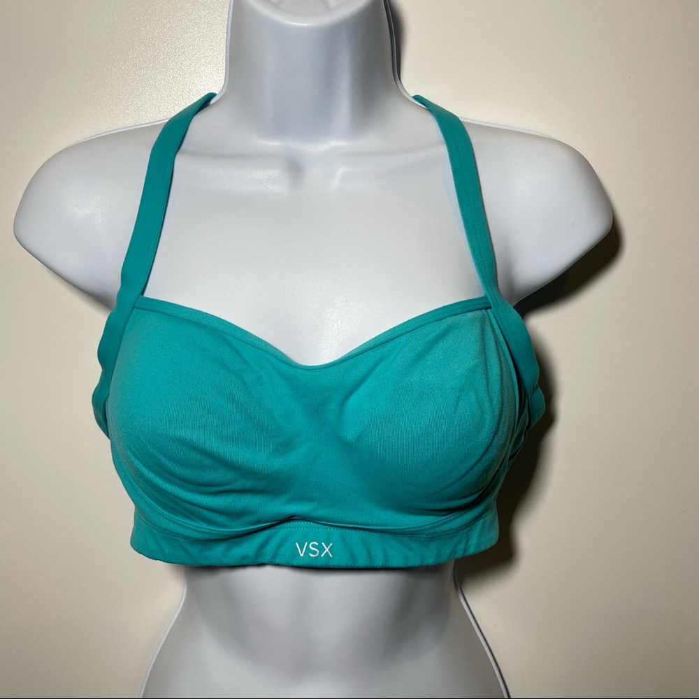 Victoria Secret VSX Sport Bra 36B Teal